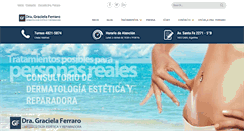 Desktop Screenshot of draferraro.com.ar